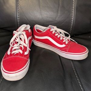 Red Old Skool Vans